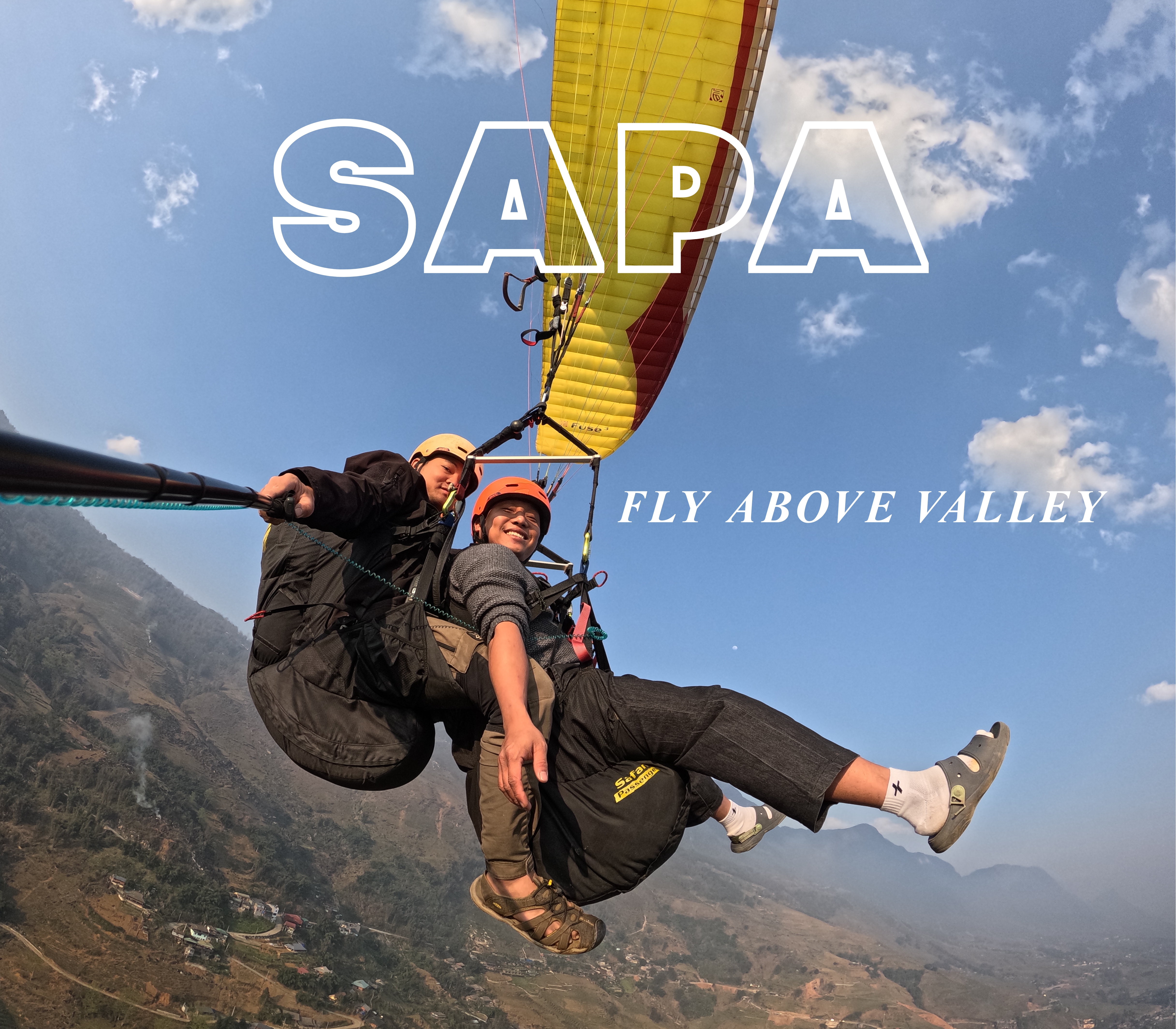 Bay Lượn Trên Thung Lũng Sapa